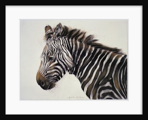 Zebra, 2002 by Odile Kidd