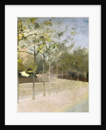 Chelsea Embankment, Plane Trees, 1908 by Paul Fordyce Maitland