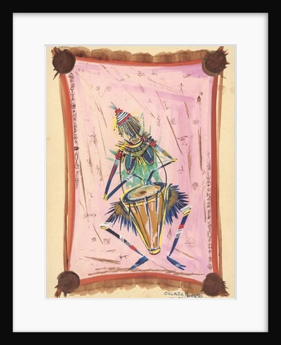 The Happy Drummer, 2004 by Oglafa Ebitari Perrin