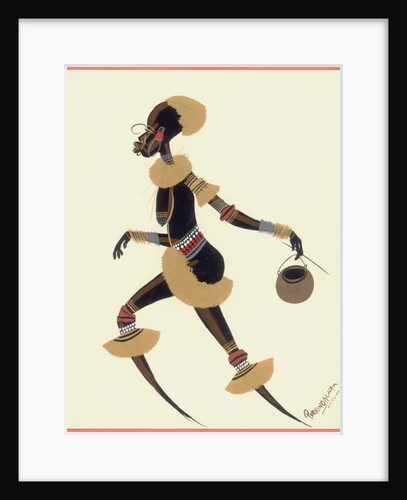 Raffia Woman, 2010 by Oglafa Ebitari Perrin