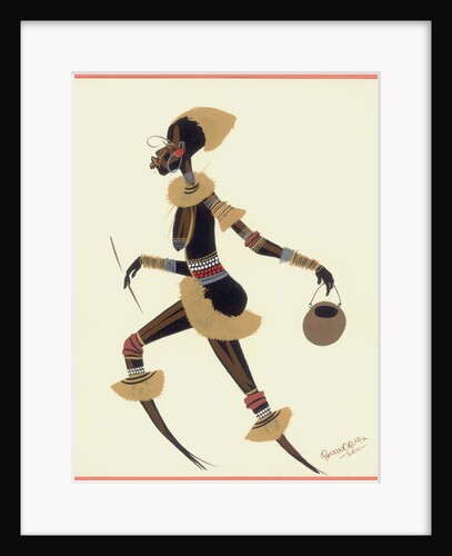 Raffia Woman, 2010 by Oglafa Ebitari Perrin