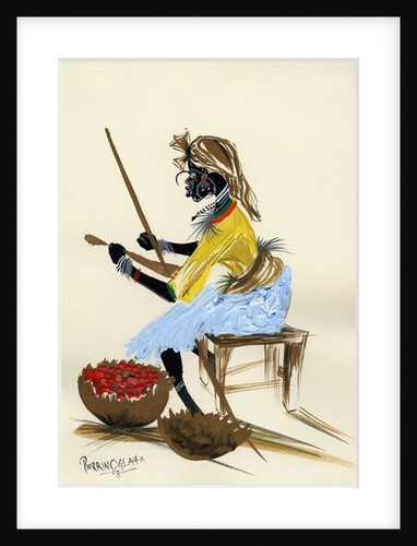 Food for African Children, 2008 by Oglafa Ebitari Perrin