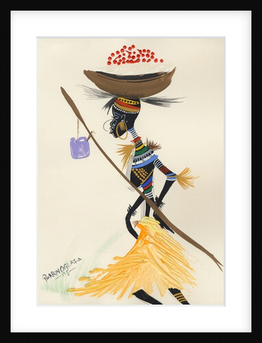 Close to my hut, 2008 by Oglafa Ebitari Perrin
