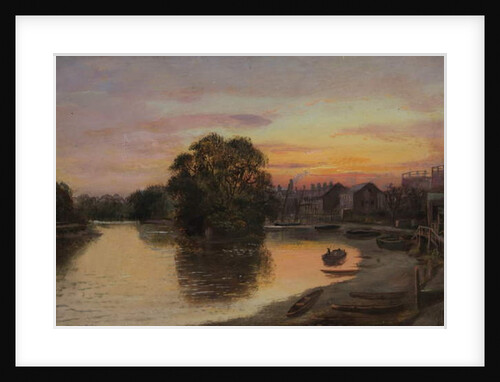Kew at Sunset - Paton's property by James Lewis