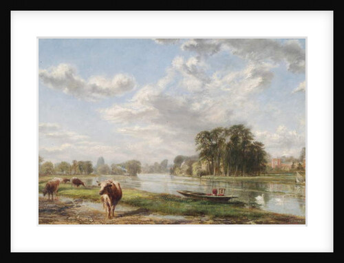 Orleans House, Twickenham, c.1825 by John Cleghorn