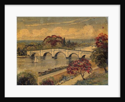 Richmond Bridge by English School