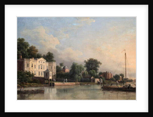 A View of Pope's Villa, Twickenham, Middlesex, c.1760 by Samuel Scott