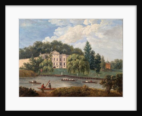 Alexander Pope's House and Earl Ferrer's House, Twickenham, Middlesex by English School