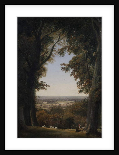 Distant view of Twickenham, Middlesex by George Hilditch