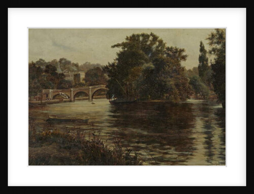 Richmond from below the Bridge by Theodore Hines