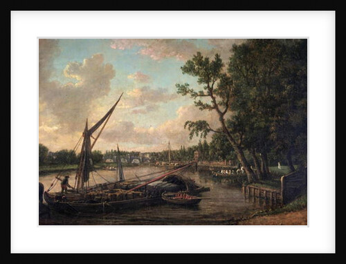 Richmond from the Surrey Bank, c.1800 by William Marlow