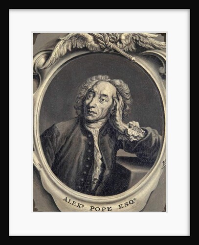 Alexander Pope Esq. by English School