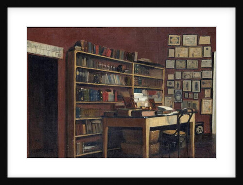 Corner of Sir Richard Burton's Study, 1889 by Albert Letchford