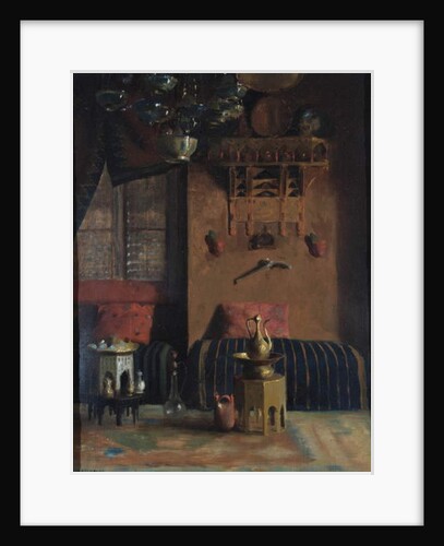 Sir Richard Burton's Smoking Room, 1889 by Albert Letchford