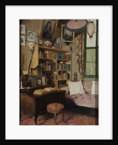 Corner of Sir Richard Burton's Study, 1889 by Albert Letchford