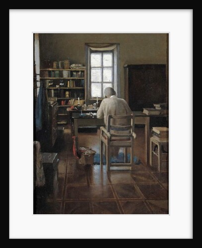 Sir Richard Burton in his Study, 1889 by Albert Letchford