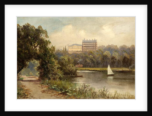 The Star and Garter from the Twickenham bank by James Lewis