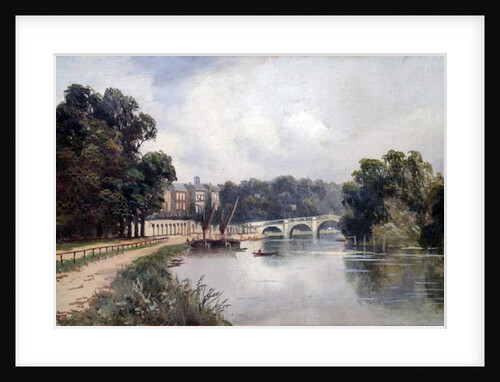 Cholmondeley Walk, looking towards Richmond Bridge by James Lewis