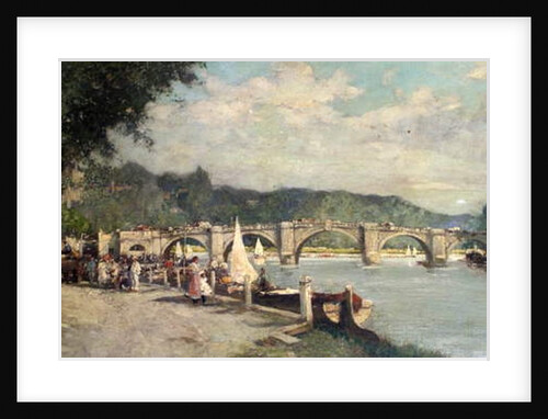 Richmond Bridge by English School