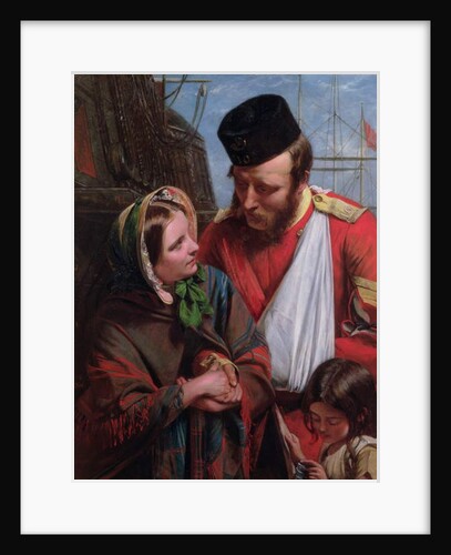 Home Again, 1858 by Henry Nelson O'Neil