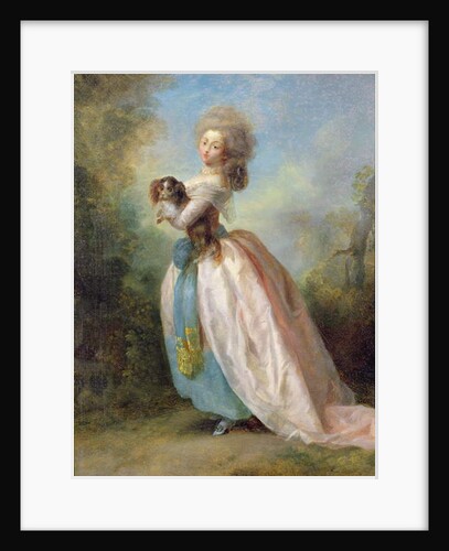 A Lady with a Dog by Jean-Frederic Schall