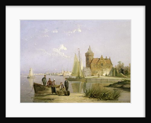 The House de Vraag, on the Amstel, Amsterdam by William R. Dommersen