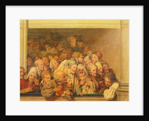 Poor Box at the Opera, 1830 by Louis Leopold Boilly
