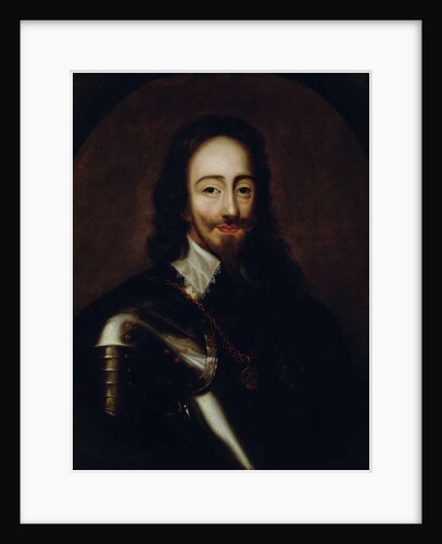 Portrait of Charles I in armour, c.1670 by Peter Lely