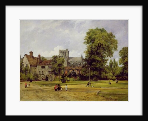 Winchester Cathedral, 1848 by Frederick Waters Watts