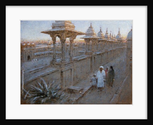 In Agra Fort by Albert Goodwin