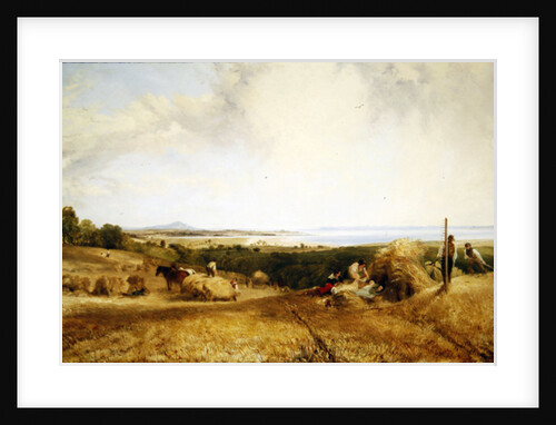 The Harvest Field, 1846 by Frederick Richard Lee