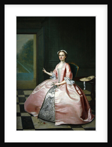 Portrait of Mrs. Nevel by Philip van Dyck