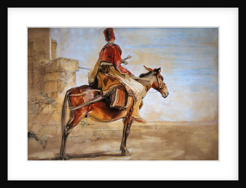 A Turkish Outpost, 1850 by John Frederick Lewis