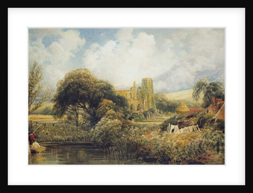 Llandaff, 1829 by Peter de Wint