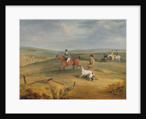 Coursing: finding a hare by Samuel Alken