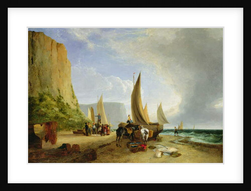 Fishing off Yarmouth by George Vincent