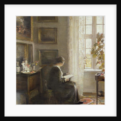 Reading by a Sunny Window by Carl Holsoe