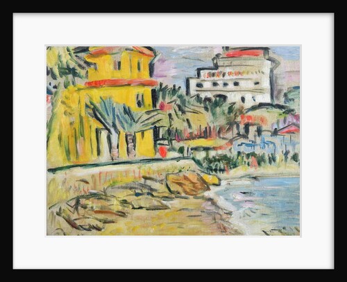 Mediterranean town by George Leslie Hunter