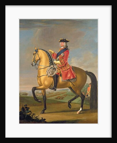 George II at the Battle of Dettingen by David Morier