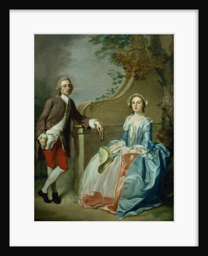 Portrait of a Gentleman and his Wife by Francis Hayman