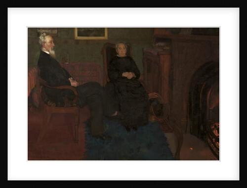 My Father and Mother, 1884 by William Stott