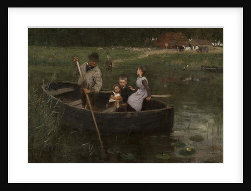 The Ferry, 1887 by William Edward Stott