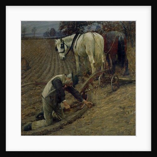 The Last Furrow, 1895 by Henry Herbert La Thangue