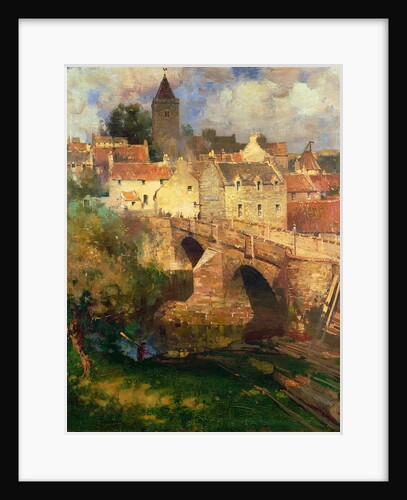 A Village in East Linton, Haddington by James Paterson