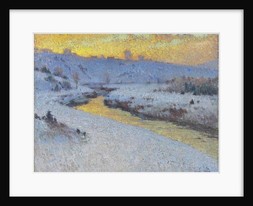 Stream in Winter by Marc Aurele de Roy Suzor-Cote