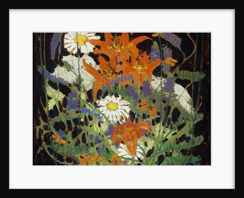 Marguerites, Wood Lilies and Vetch, c.1916 by Thomas John Thomson