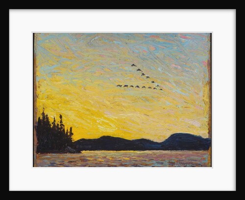 Round Lake, Mud Bay, 1915 by Thomas John Thomson