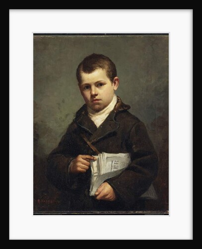 The News Boy, 1879 by Robert Harris