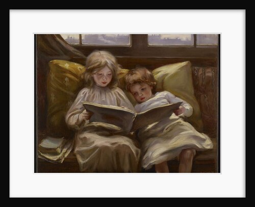 Interesting Story, 1898 by Laura Muntz Lyall