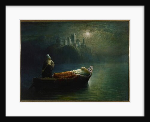 The Death of Elaine, 1877 by Homer Watson